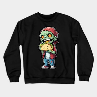 Taco Zombie 2 Crewneck Sweatshirt